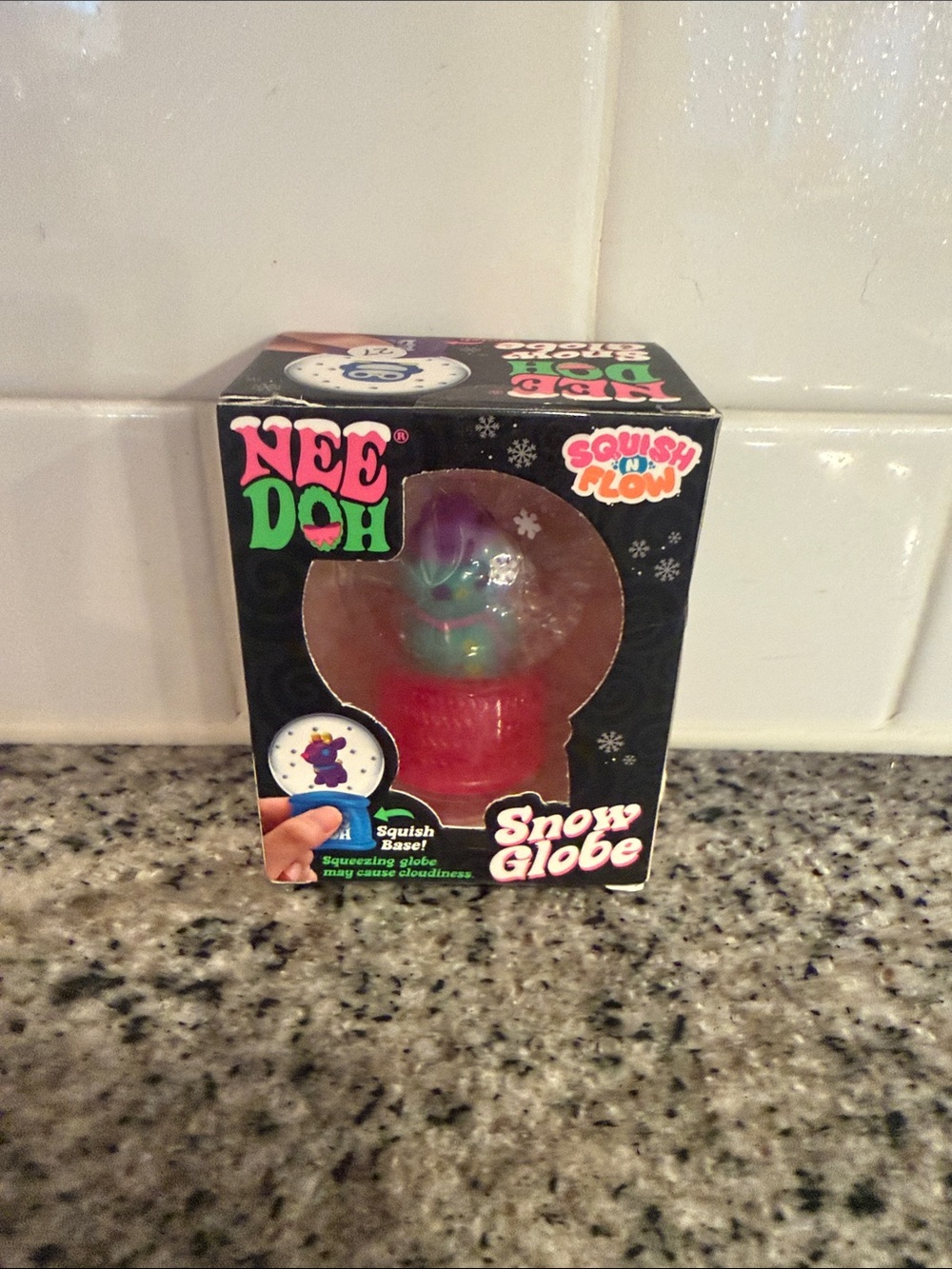 NeeDoh Snow Globe Squishy Toy - Multicolor